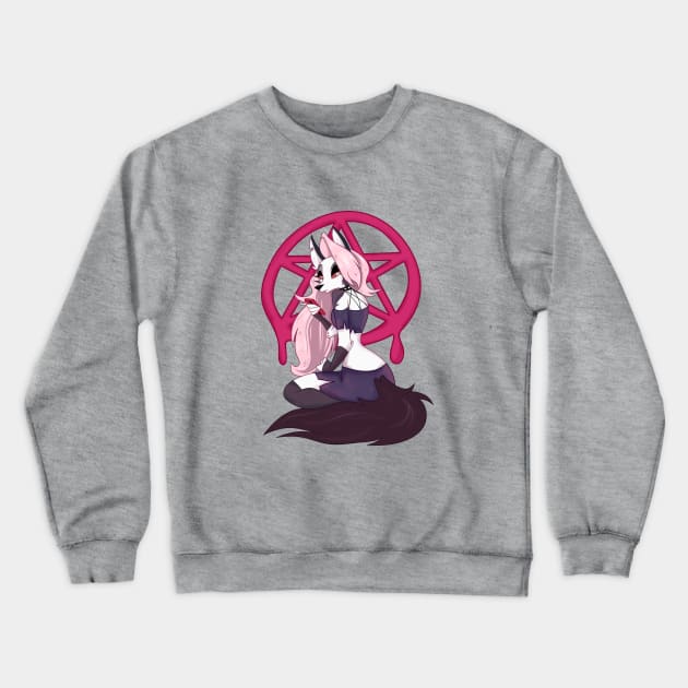 Loona - Helluva Boss Crewneck Sweatshirt by rentaire